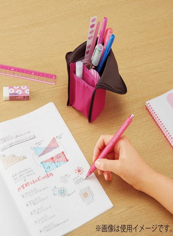 KOKUYO Neo Critz Pen Case, Regular Size, Black x Black, Japan Import (F-VBF180-1) - Image 2